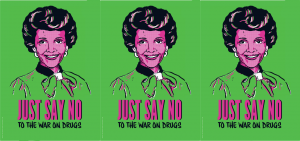 Politique de drogues « Just say no to the war on drugs », Coalition PLUS (2018)