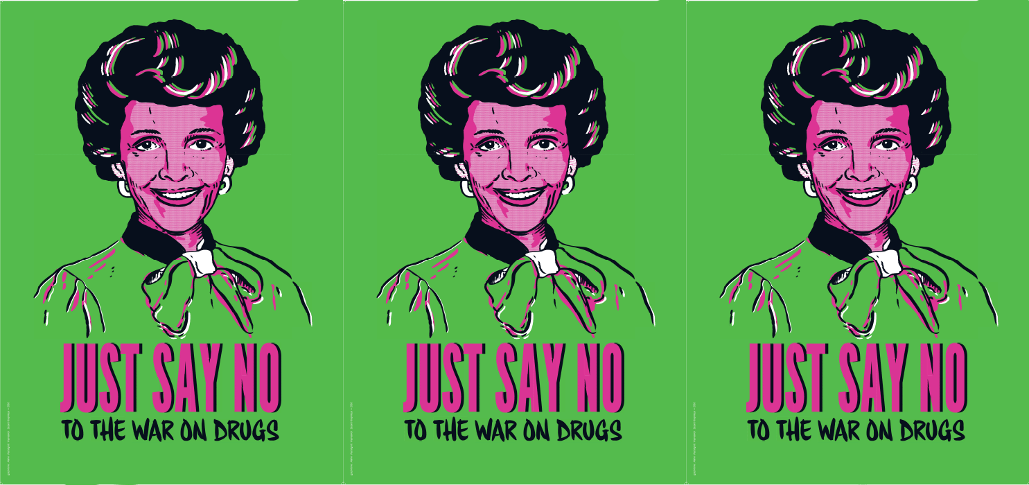 Politique de drogues « Just say no to the war on drugs », Coalition PLUS (2018)